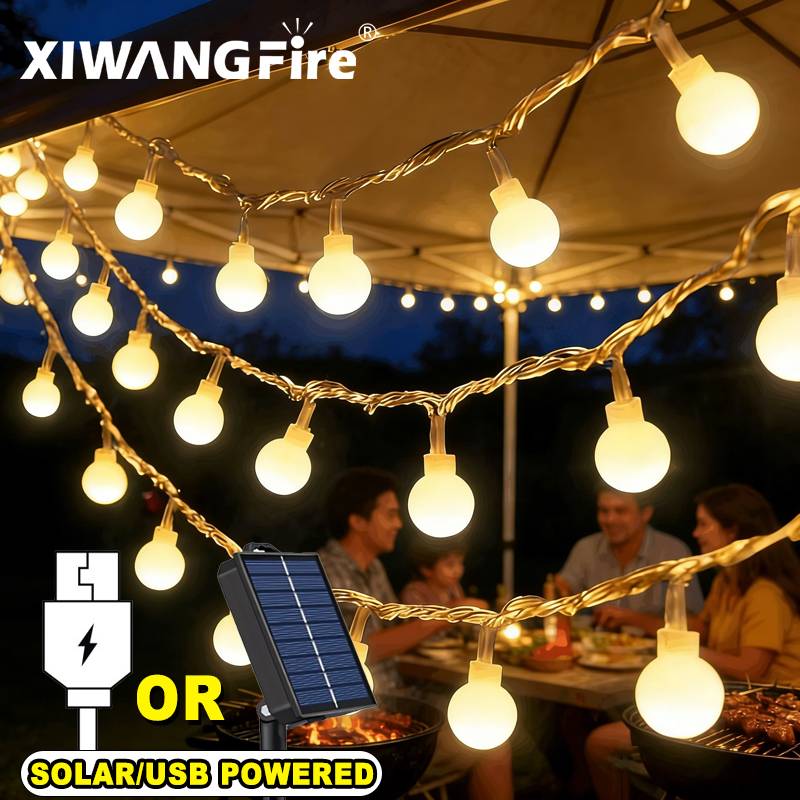 3-10M Solar/USB/Battery String - Lighting Christmas Decor 评论和价格