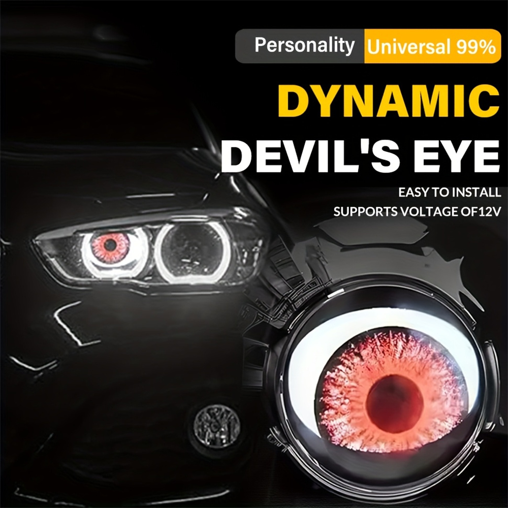  6-Mode Led Dynamic Devil Eye - Lighting Decoration Ideas 评论和价格