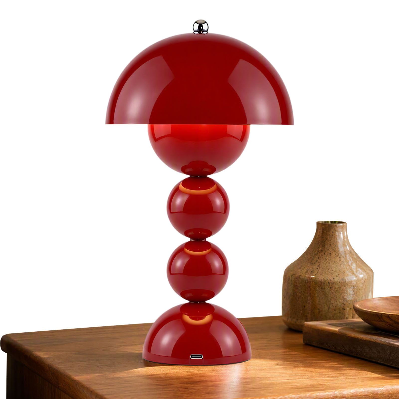 Mushroom Flower Bud Table Lamp - Lighting Decor Bedroom 评论和价格