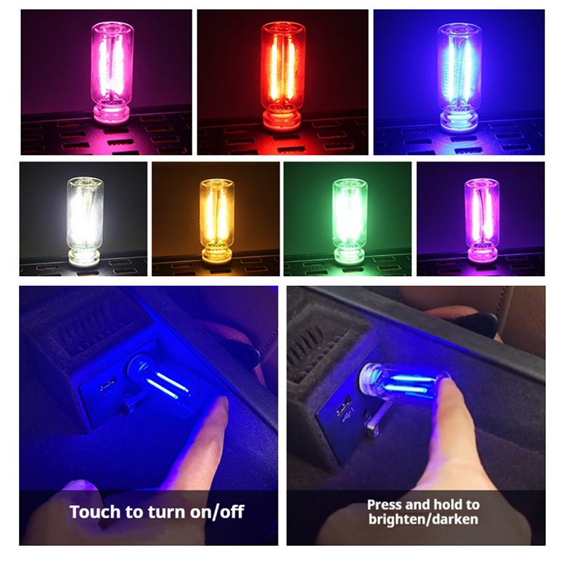 Portable USB Night Light Touch - Lighting Mcqueen Bedroom Decor 评论和价格