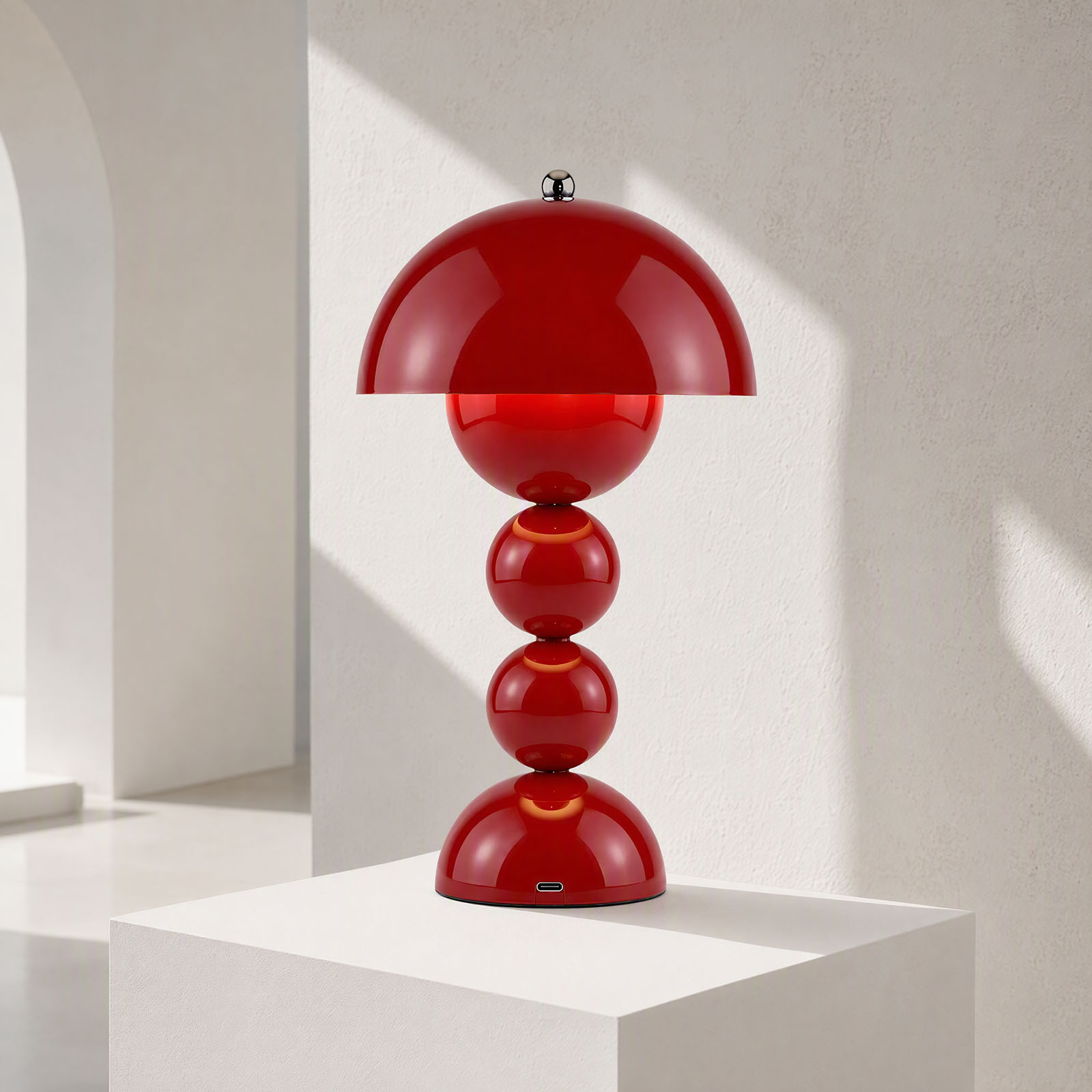 Vintage Mushroom Table Lamp US - Lighting Decor Bedroom 评论和价格
