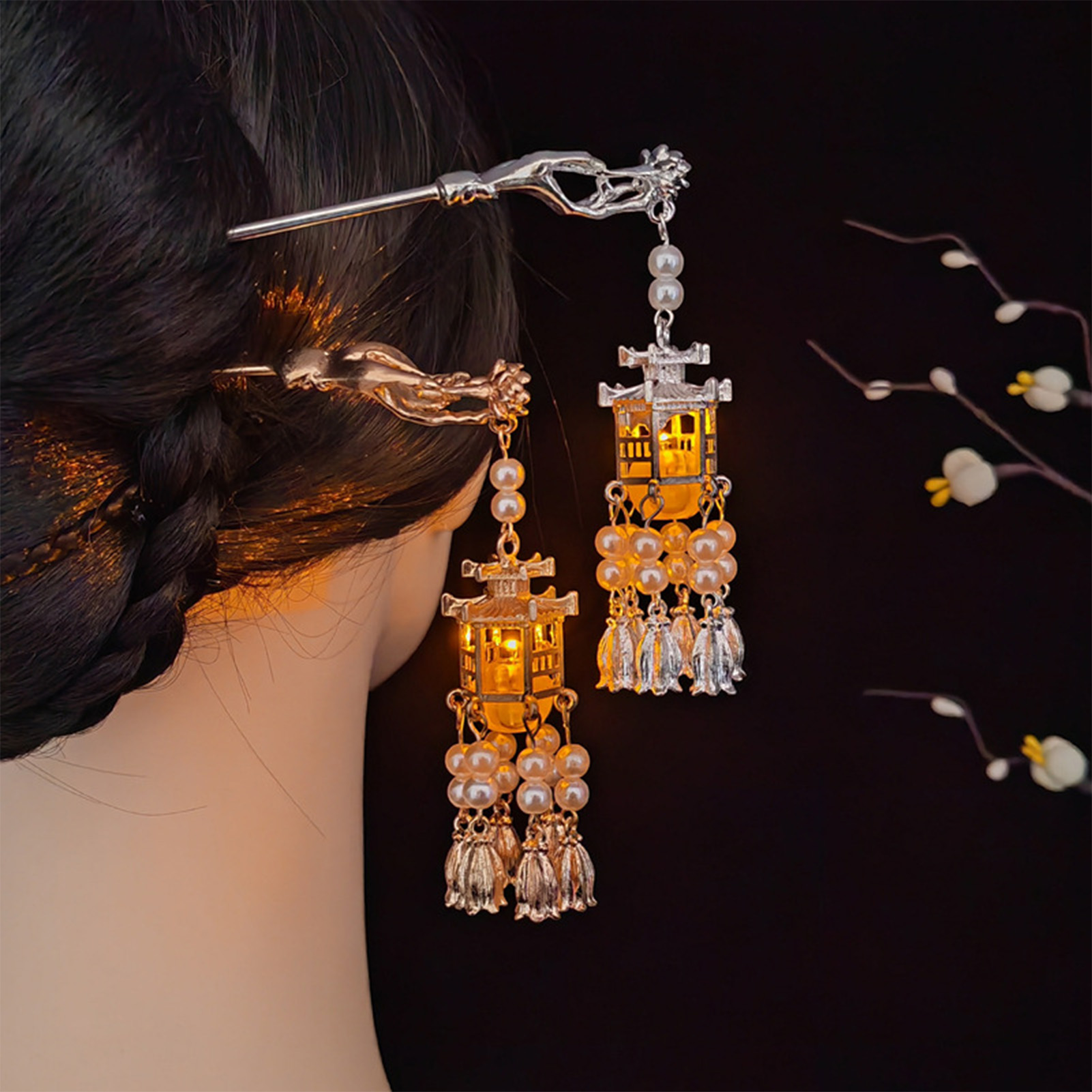 Retro Chinese Style Hair Stick - Lighting Decoration Ideas 评论和价格