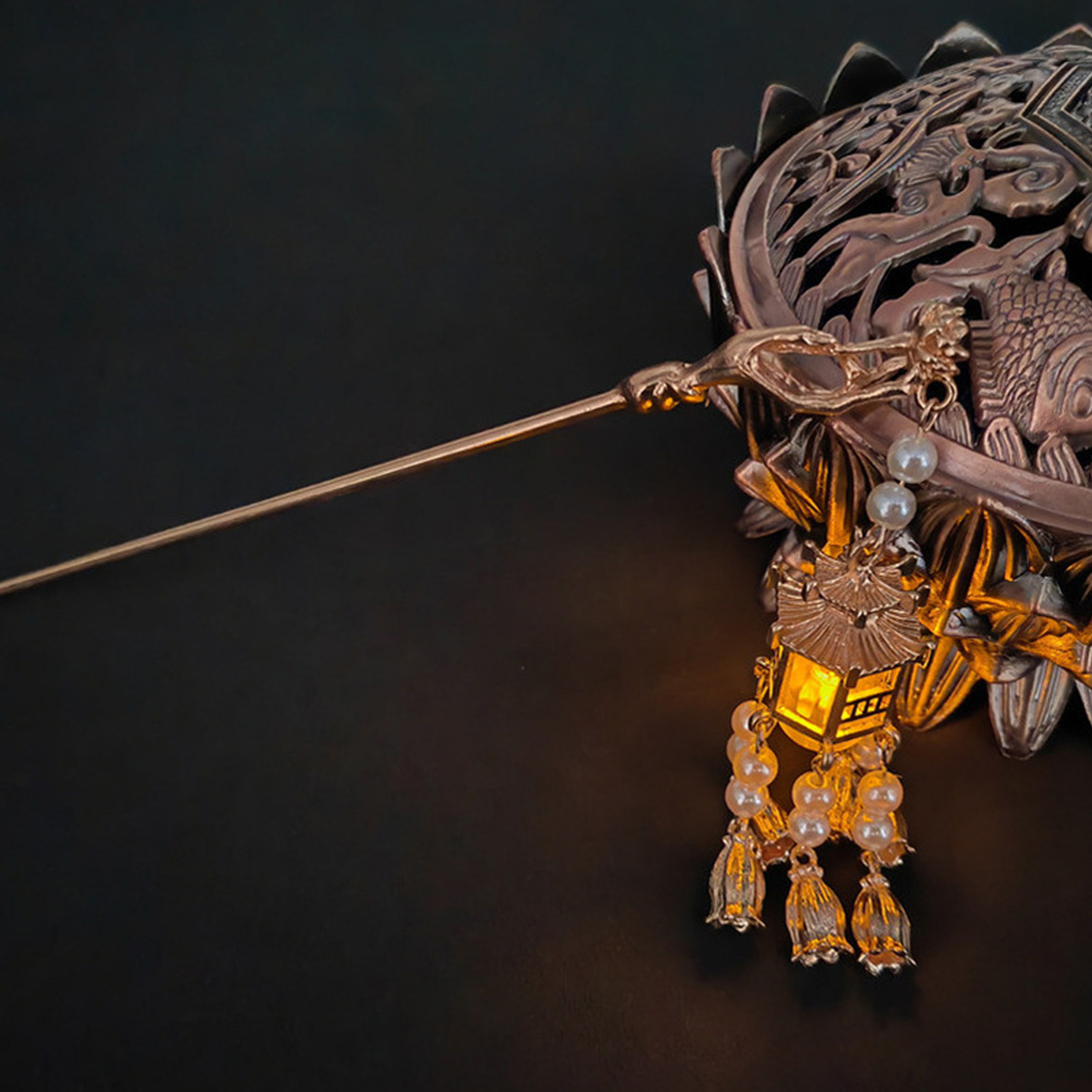 Retro Chinese Style Hair Stick - Lighting Decoration Ideas 评论和价格