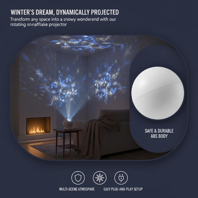Christmas LED Snowflake Projec - Lighting Christmas Decor 评论和价格